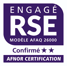 Engagé RSE ISO 26000 AFNOR – Confirmé